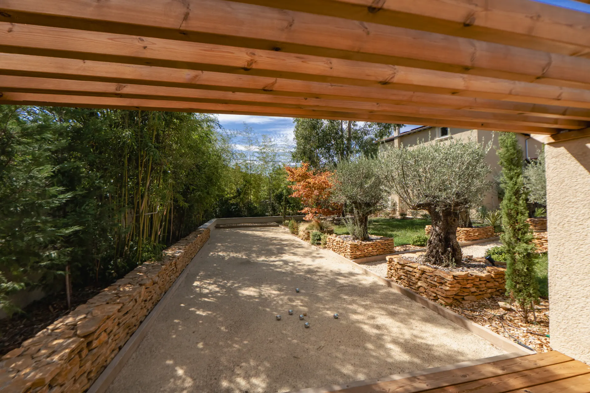 Gardens & pétanque